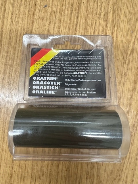 Oracover Oratrim Roll Olive Drab (18) 9.5cmx2m 27-018-002