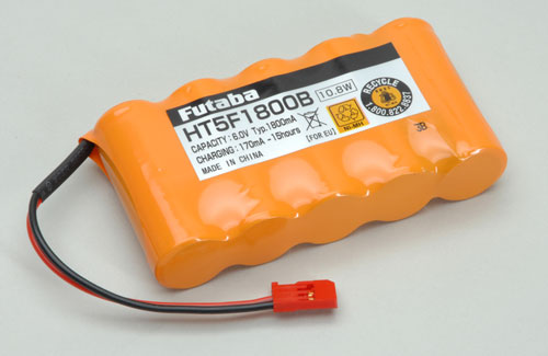 Futaba Tx Battery 6.0v 1800mAh Tx Ni-MH (4PK/4PX/14SG) P-HT5F/1800B	