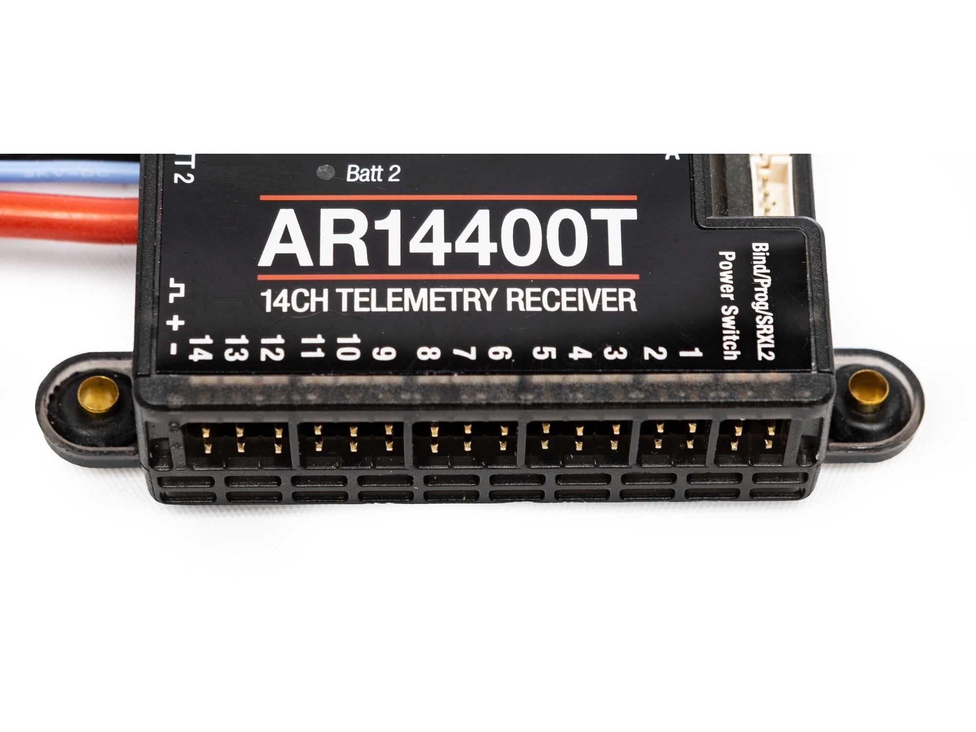Spektrum AR14400T 14 Channel PowerSafe Telemetry Receiver SPMAR14400T