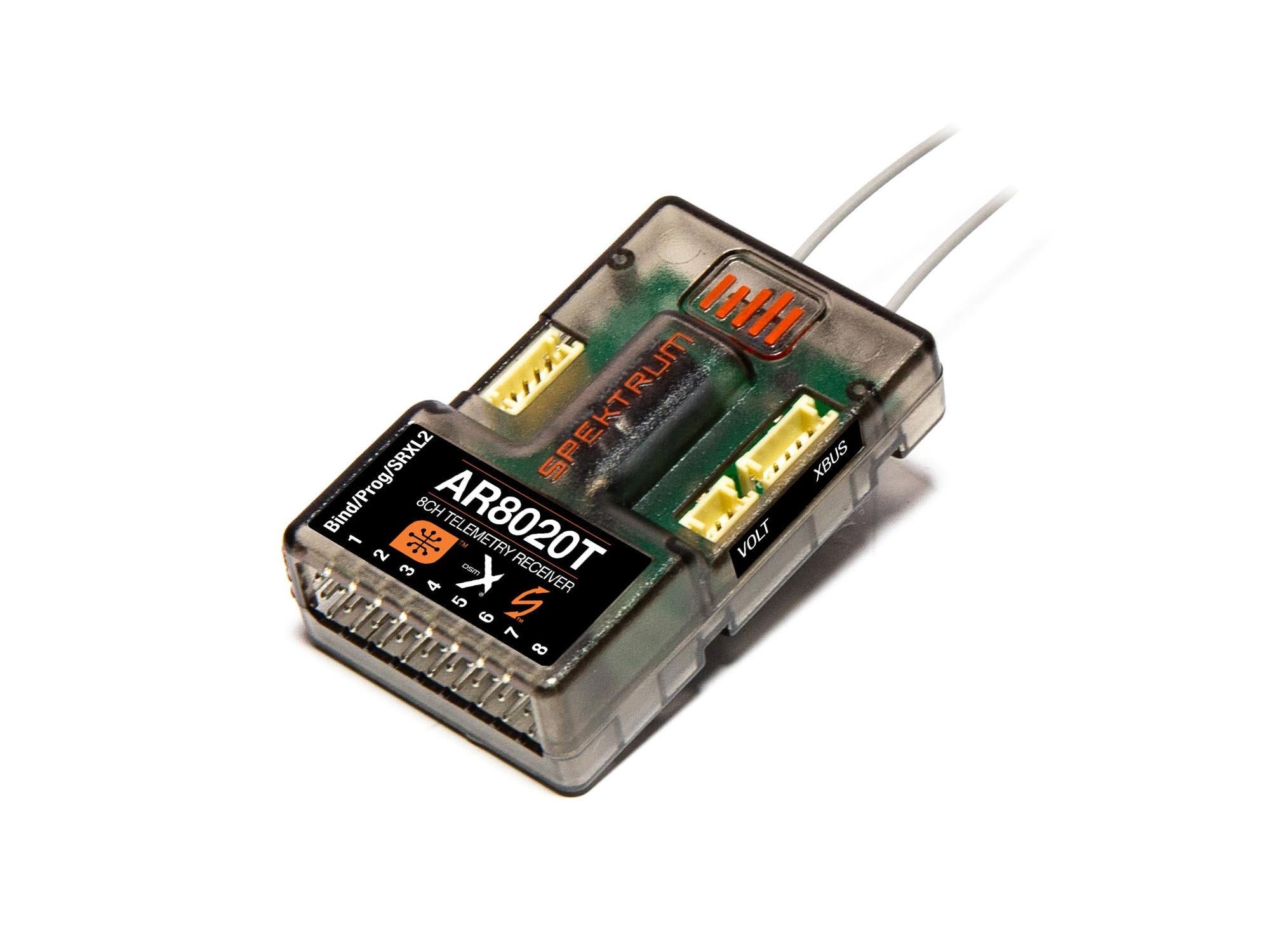 Spektrum AR8020T 8-Channel Telemetry Receiver SPMAR8020T