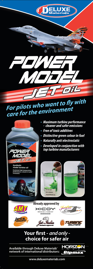 Power Model Jet Oil (1 Litre) LU02 from Deluxe Materials