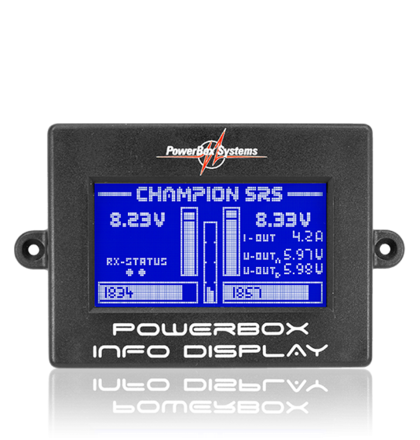 PowerBox Royal SRS and Champion SRS LC-Display Screen 4771