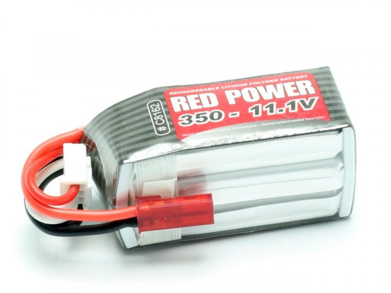 RED POWER SLP 350mah 11.1V 3s LiPo Battery C8162