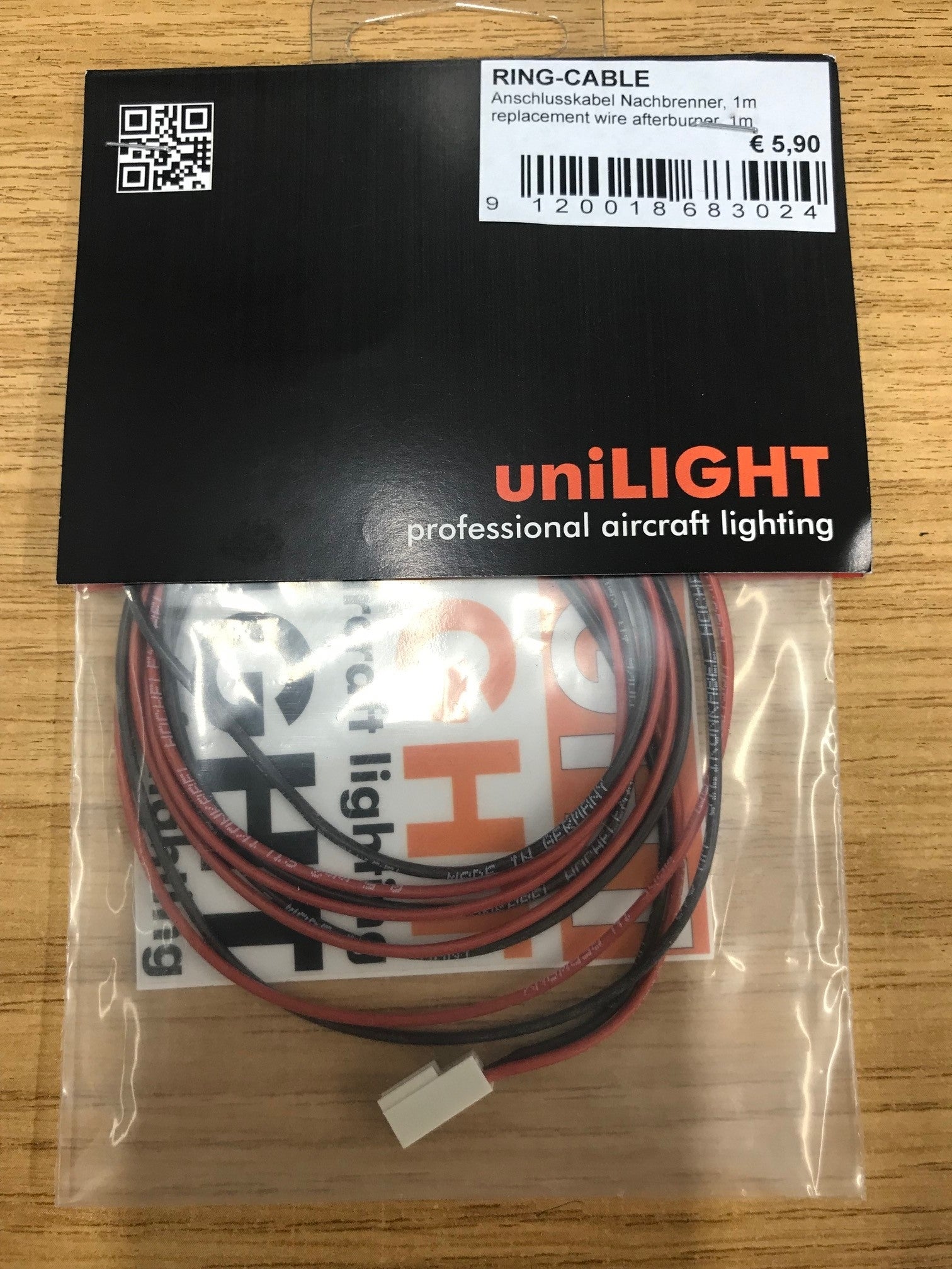 UniLight 1m Connection Cable Afterburner Ring