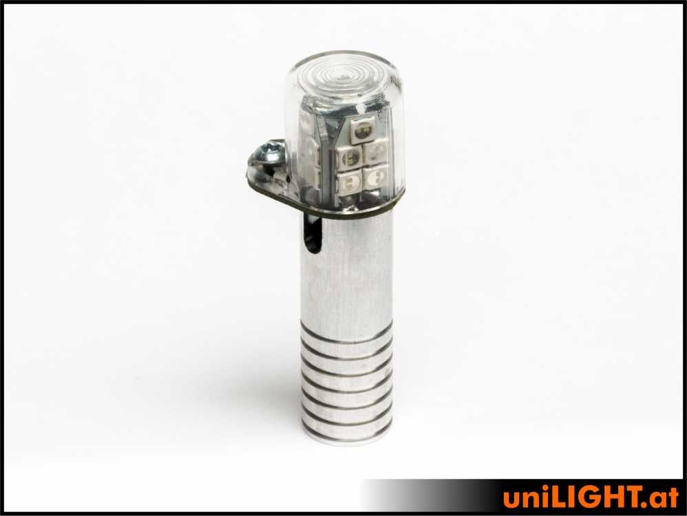 UniLight 15mm POWER all-round light + flash, 40Wx2, T-Fuse