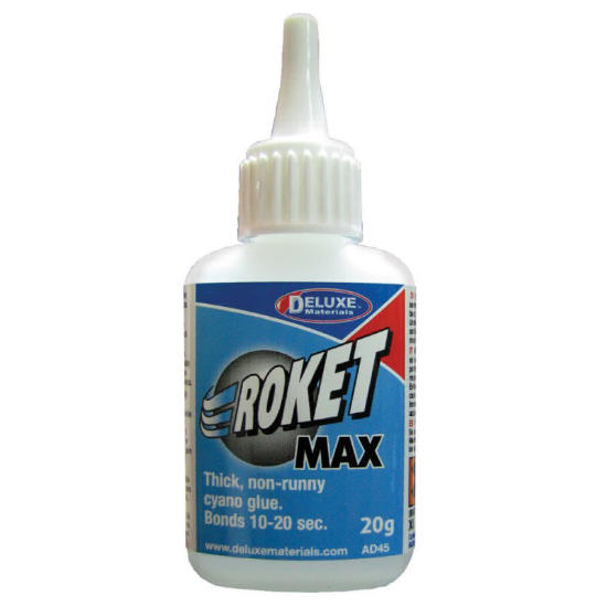 Deluxe materials Roket Max Thick Cyano 20g AD45 S-SE16/1 5060243900364