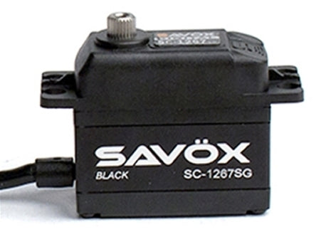 Savox SC1267SGB HV Black Edition Standard Digital Servo 21kg@7.4v