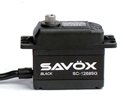 Savox SC1268SGB HV Black Edition Standard Digital Servo 26kg@7.4v
