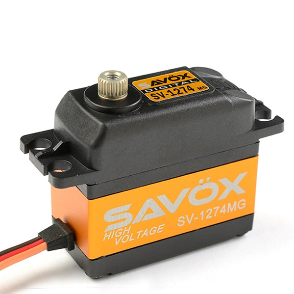 Savox SV1274MG 'High Voltage' STD Size Ultra Fast 9kg/0.42@7.4v