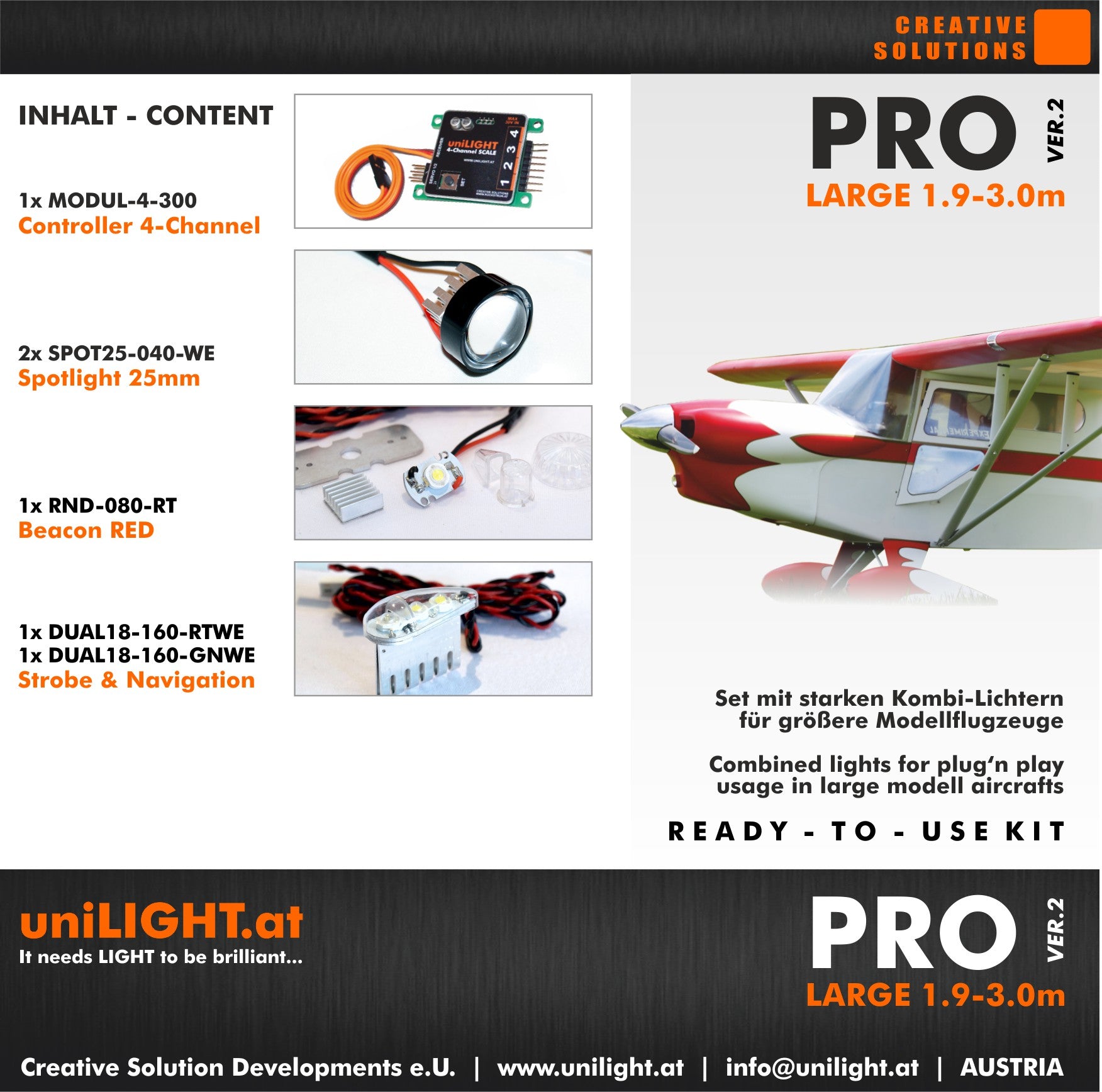 UniLight Pro Large Lighting Set