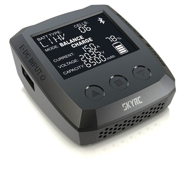 SkyRC B6 Nano Charger SK-100134 The stronger aspiration to develop a better charger for hobbyists is the creation source of B6 nano. In the premise of artistic product design, internal Bluetooth module confers B6 nano on its ability to be controlled by AP