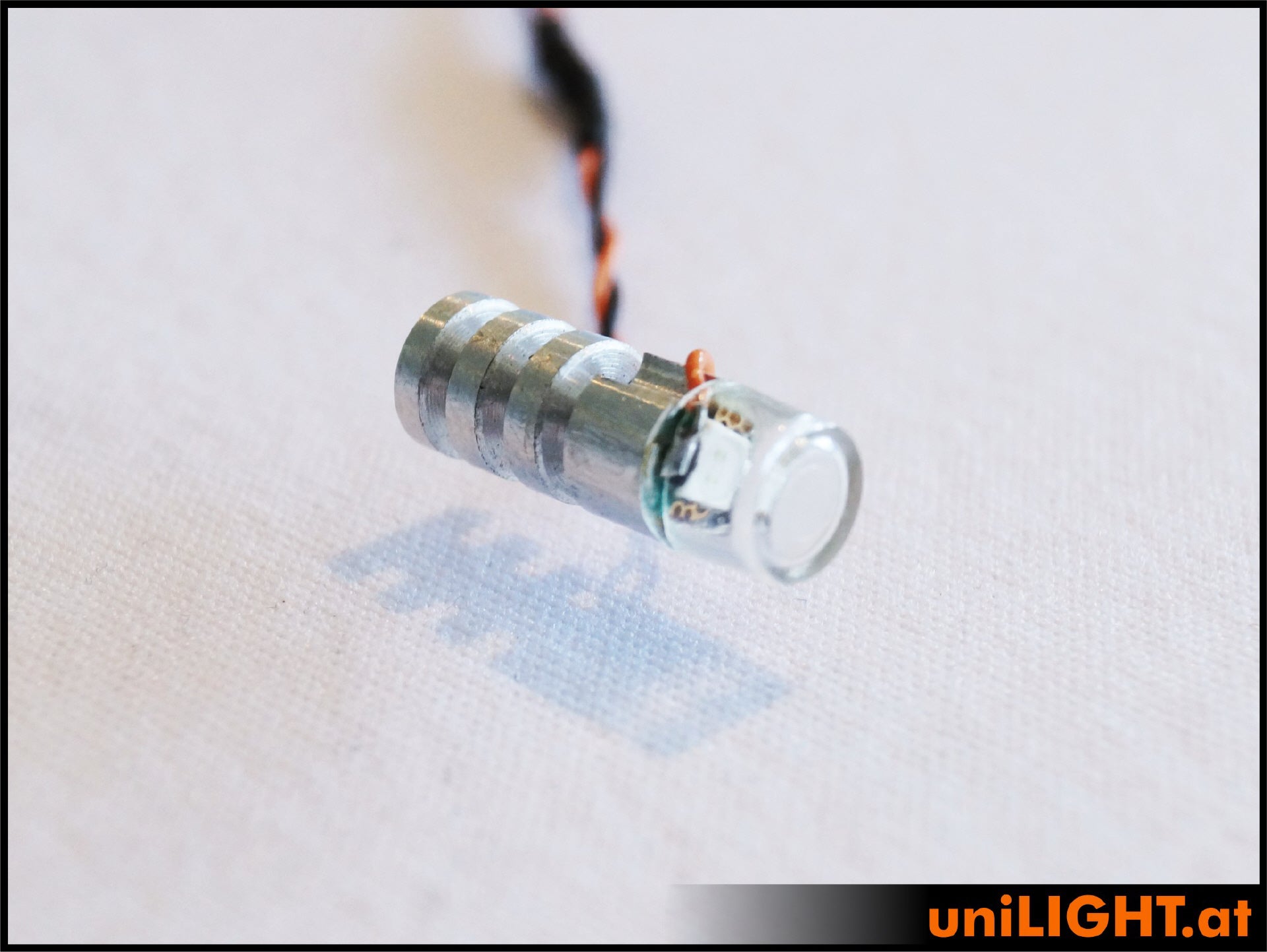 UniLight 1Wx2 Slim Navigation Light, Short, 7mm White