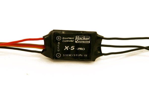 Hacker RC Speed Controller X-5-Pro with BEC