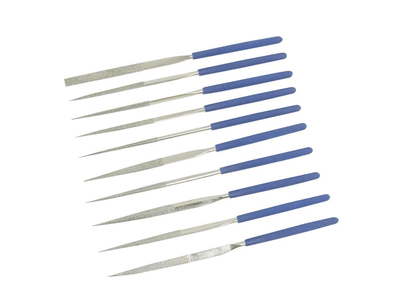 Silverline Diamond Needle File Set 10 Piece 633509