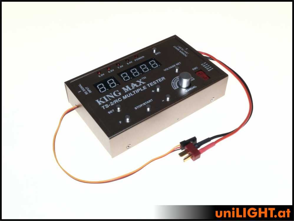Servo Tester Power Consumption Meter & So Much More from Kingmax TS-2/RC