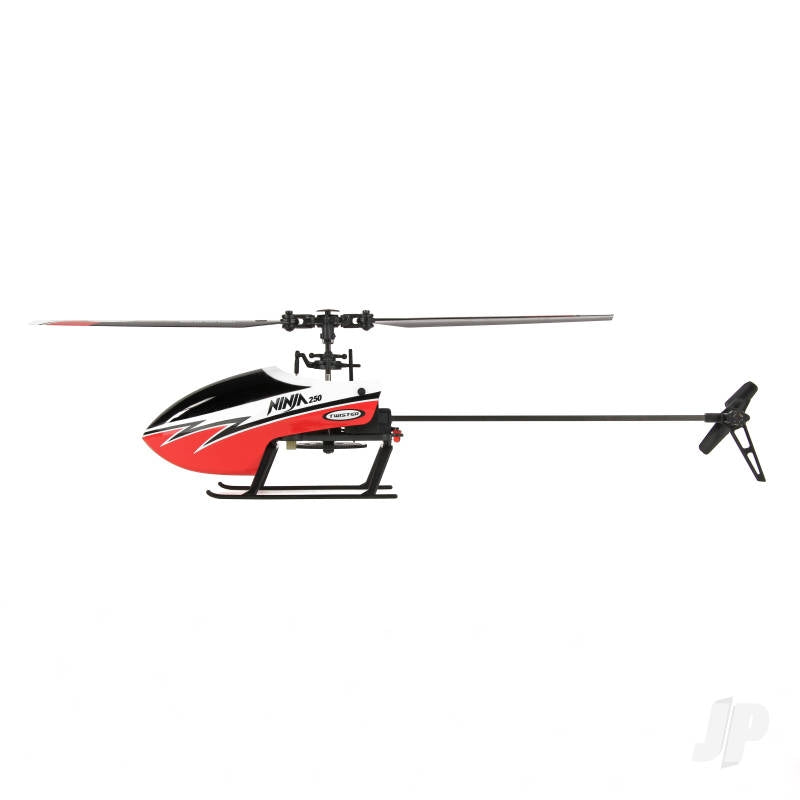 Ninja 250 Helicopter with Co-Pilot Assist, 6-Axis Stabilisation and Altitude Hold (Red) TWST1001R