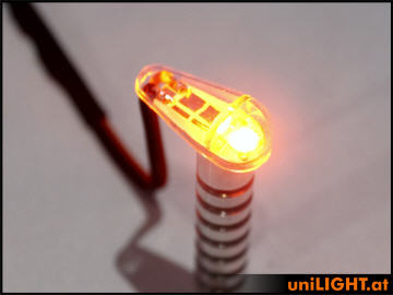 UniLight 2Wx2 Navigation Light, 7mm Red PRO7-020x2-RT