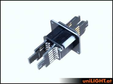 UniLight UniConnect Cable Connection Set 9 Primary 4 Secondary DIRECT (3 Servo) DIY 2 Pairs DIRECT-9P4S-DIY