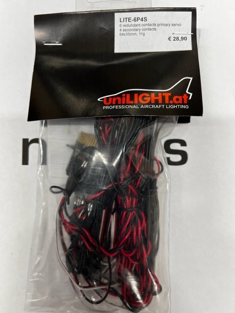 UniLight UniConnect Lite Cable Connection Set 6 Primary 4 Secondary Assembled with Wire LITE-6P4S