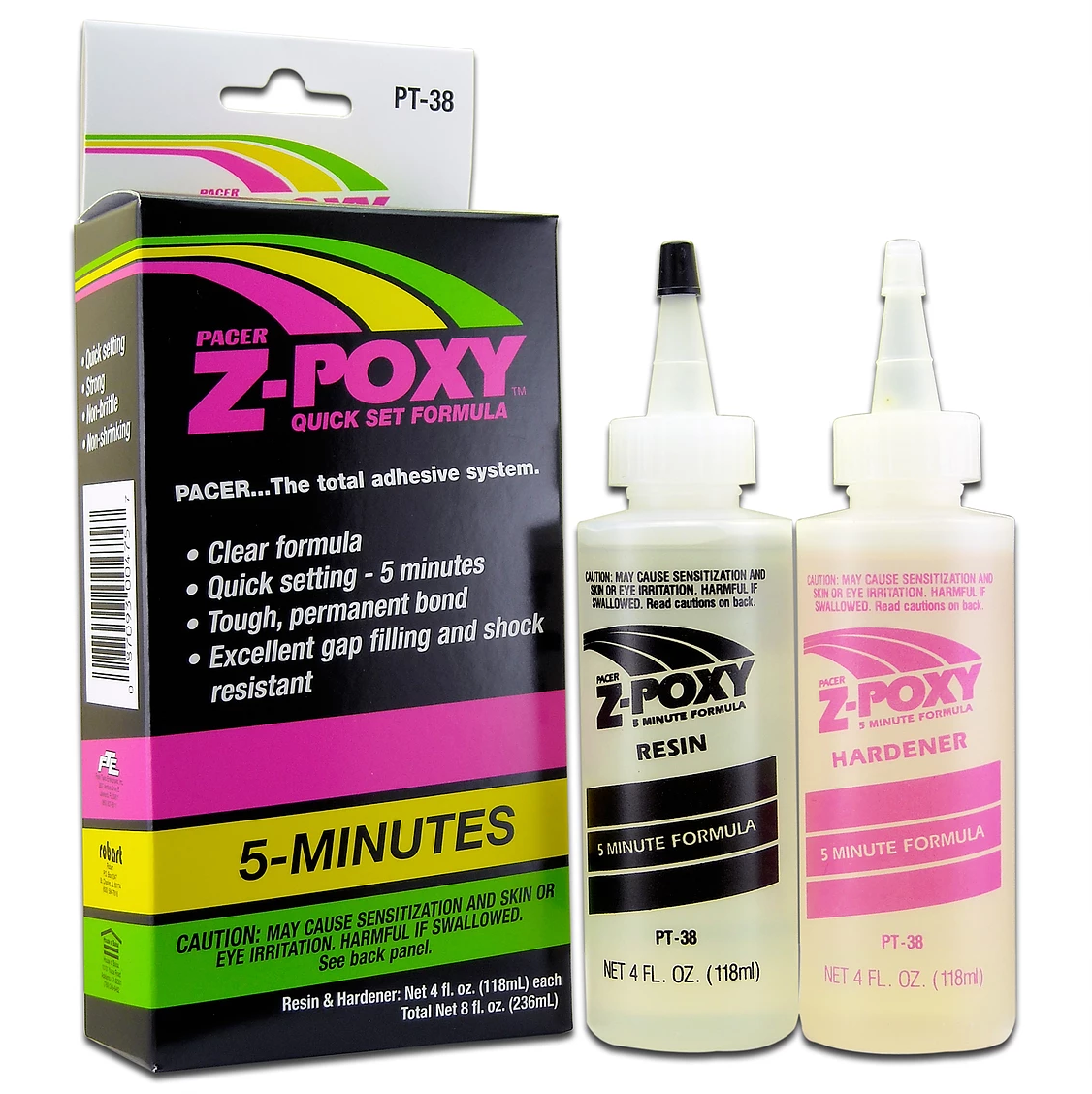 ZAP PT38 Z-Poxy 5 Minute Epoxy 8oz