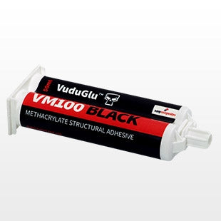 VM100 Black 10min Methacrylate Adhesive 50ml Twin Tube for bonding of composite materials
