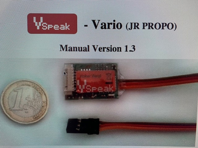 Vspeak Variometer Pro with 3-axis Accelerometer and a Single Cell Monitoring for up to 28 Volts